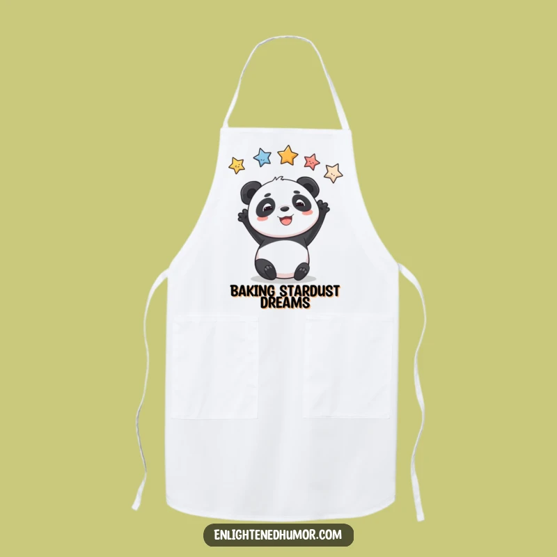 Funny Panda Apron - Cook with aspiration and a smile!