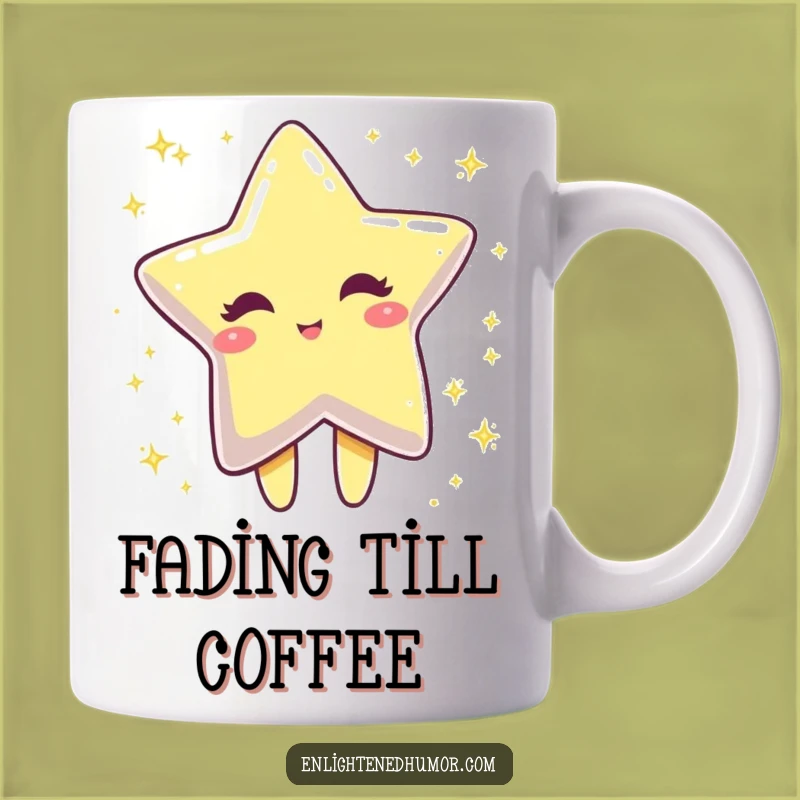 Funny Winking Star Mug Dissolving A Magical Funny Gift Idea