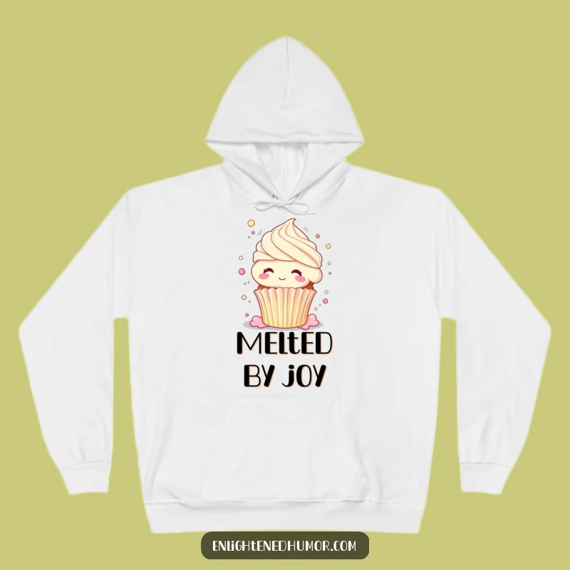 Funny Wondering Cupcake Bliss Hoodie - Cozy Shimmering Happiness Gift