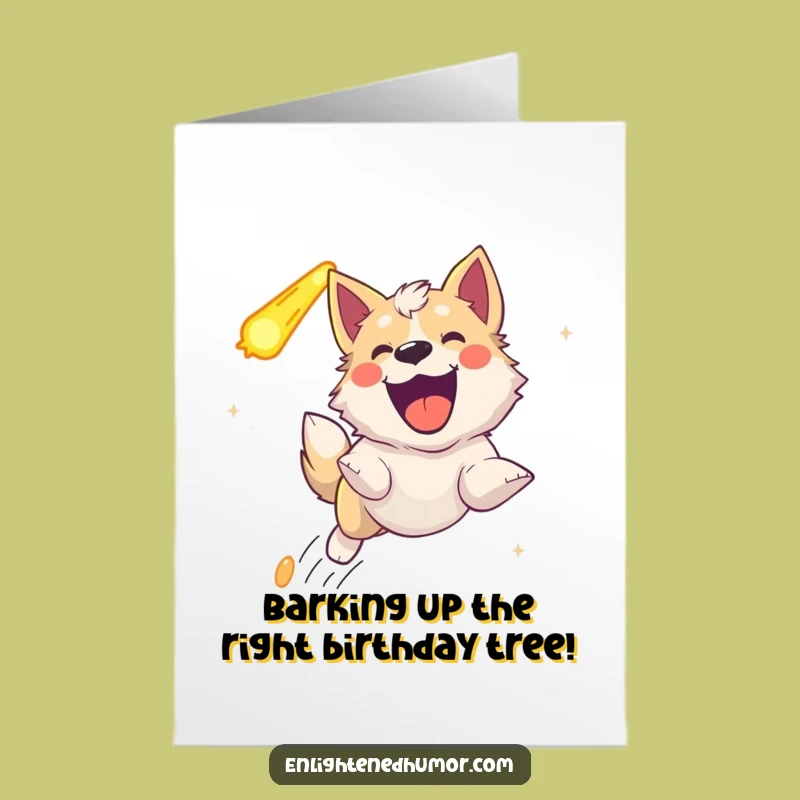 Free Printable Ecstatic Celestial Dog Birthday Card - Funny Downloadable Gift for Dog Lovers