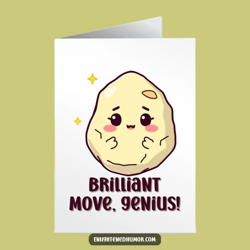 Free Printable Philosopher Stone Congratulations Card: Wise Character Downloadable Gift