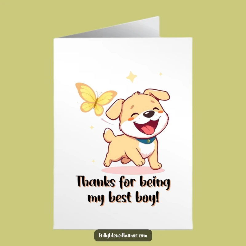 Free Printable Thank You Card: Happy Dog, Zen Thanks, Downloadable.