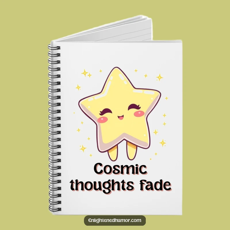 Funny Star Notebook Dissolving A Magical Funny Gift Journal
