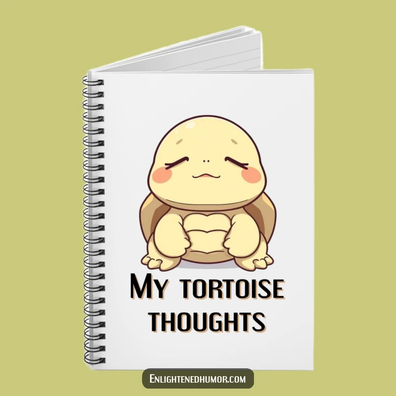 Funny Tortoise Meditation Notebook: Journal Your Calm - Animal Design Gift