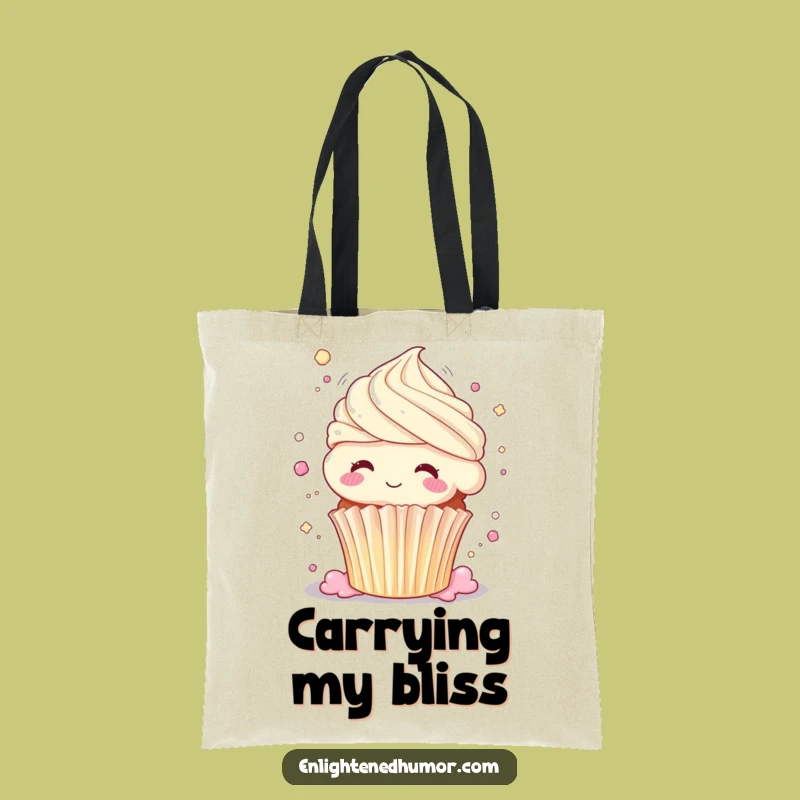 Funny Wondering Cupcake Bliss Tote Bag - Carry Your Sweet Joy Everywhere